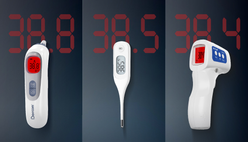 耳溫、腋溫、額溫全不同？哪個體溫計說了算？